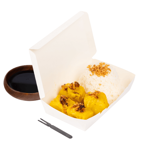 Sulit Meal - CHICKEN (4 pieces w Rice) - Baomi Dumplings PH