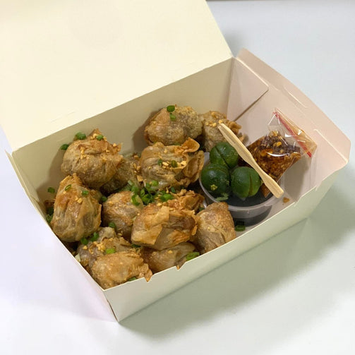 (Fried) 15 pcs Barkada Platter - Jumbo Pork Siomai - Baomi Dumplings